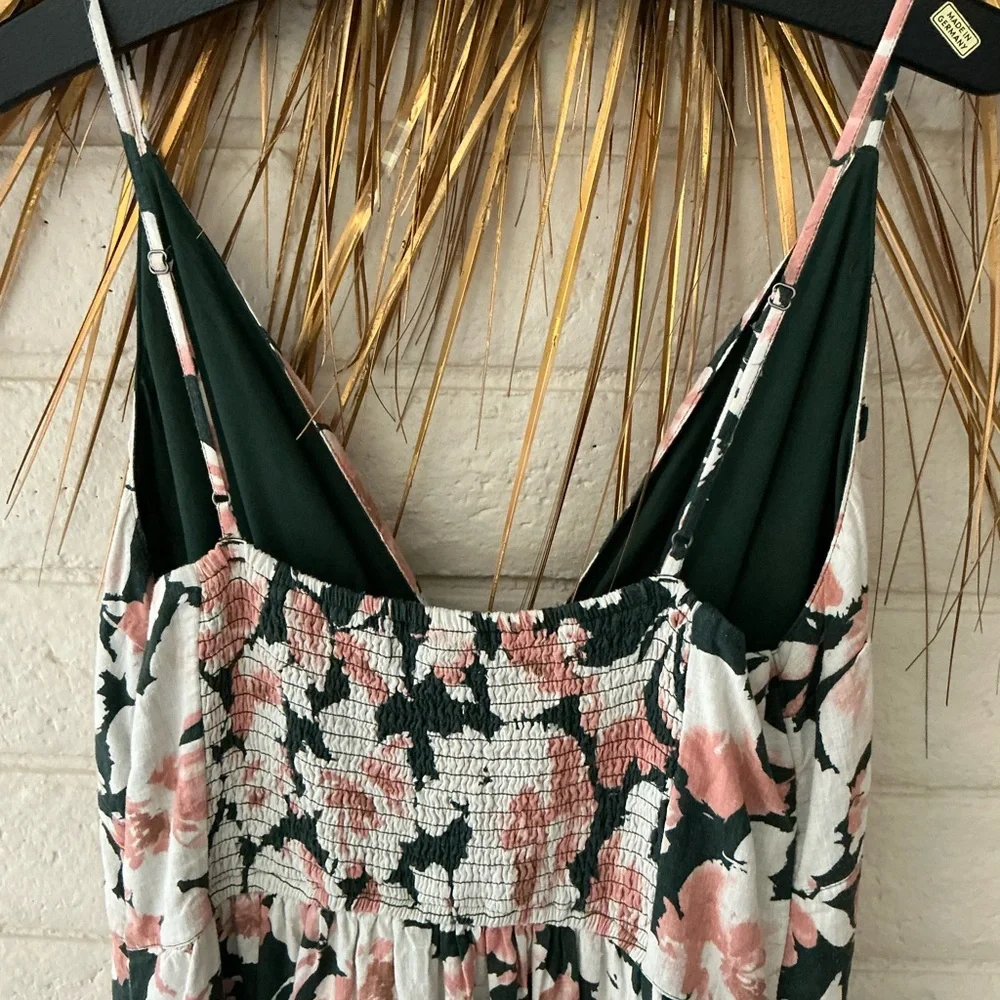 Abercrombie & Fitch Pink and Black Floral Dress